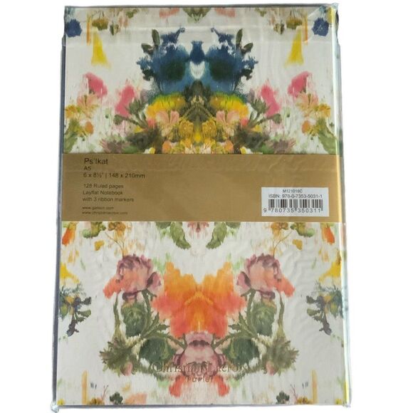 New! Christian Lacroix Ps'Ikat A5 Layflat‎ Notebook Journal 128 pages IKAT - Picture 2 of 6